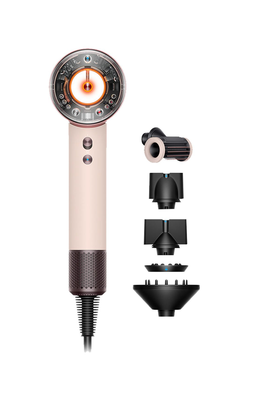 Dyson Supersonic Nural™ hair dryer - Straight to Wavy (Ceramic Pink/Rose Gold)