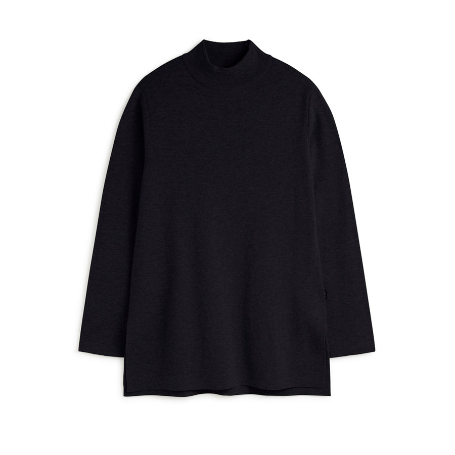 ECOALF BLACK PALNA SWEATER FOR WOMEN