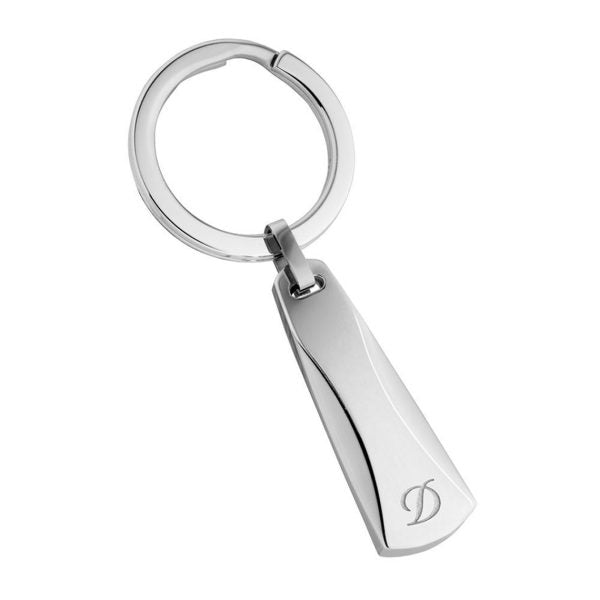 Inox Finish Zip Puller Key Ring - 003041