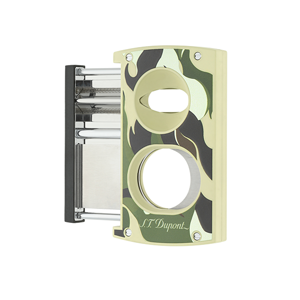 Cigar Cutter Double Blade CAMO Khaki - 003450G