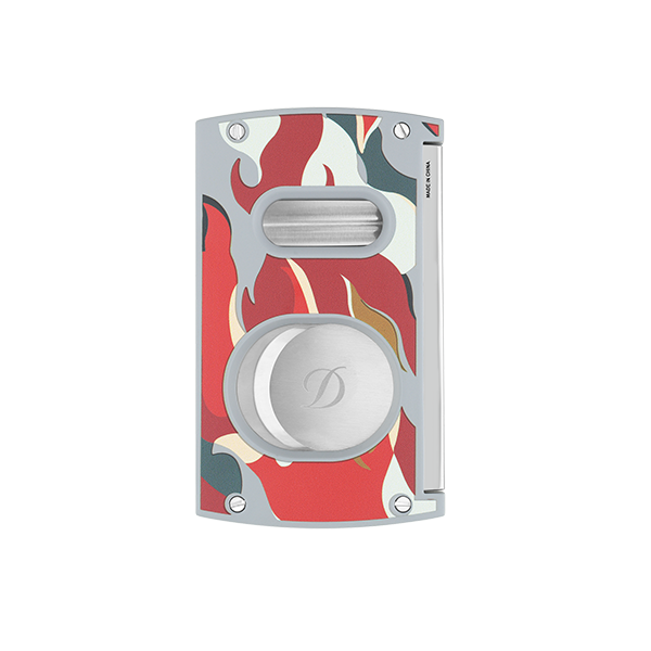 Cigar Cutter Double Blade CAMO Red - 003451R