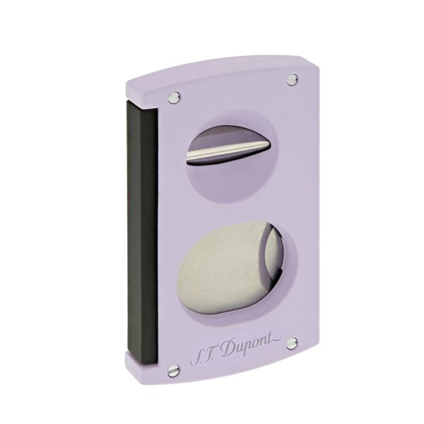 Matt Lilac Double Blade Cigar Cutter - 003462