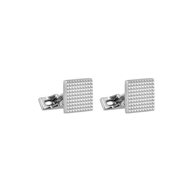 Cufflink Diamond Head Silver - 005568