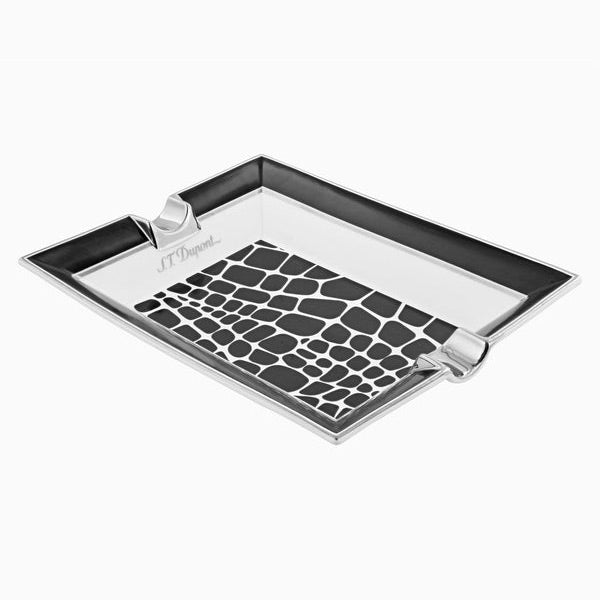 Ashtray Croco Black - 006405
