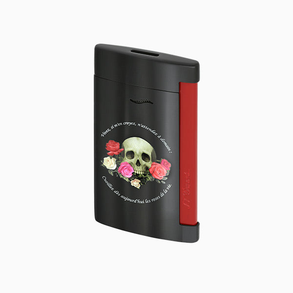Slim 7 Lighter Memento Mori Black - 027794