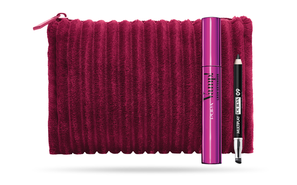KIT VAMP!LASH EXTENDER+MINIMULTPLAY WITH JOJOBA OIL & VIT C &E