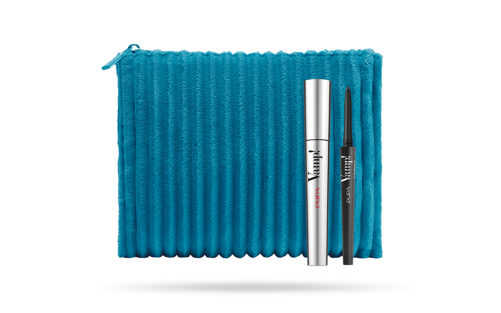KIT VAMP! MASCARA+VAMP! EYEPENCIL Enriched with Hyaluronic Acid.