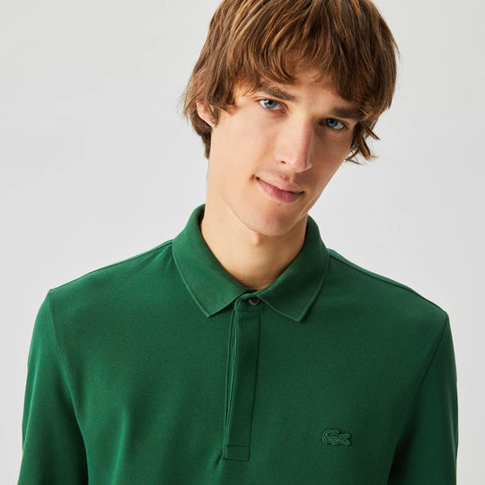 Smart Paris long sleeve stretch cotton Polo Shirt - PH2481