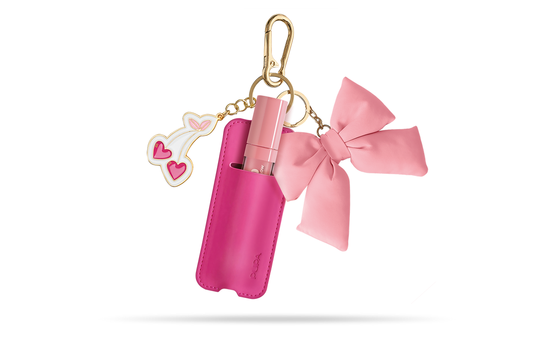 CANDY CLUB - SWEET CHARM - Liquid lip balm + make-up case charm