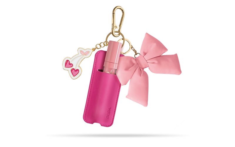 CANDY CLUB - SWEET CHARM - Liquid lip balm + make-up case charm