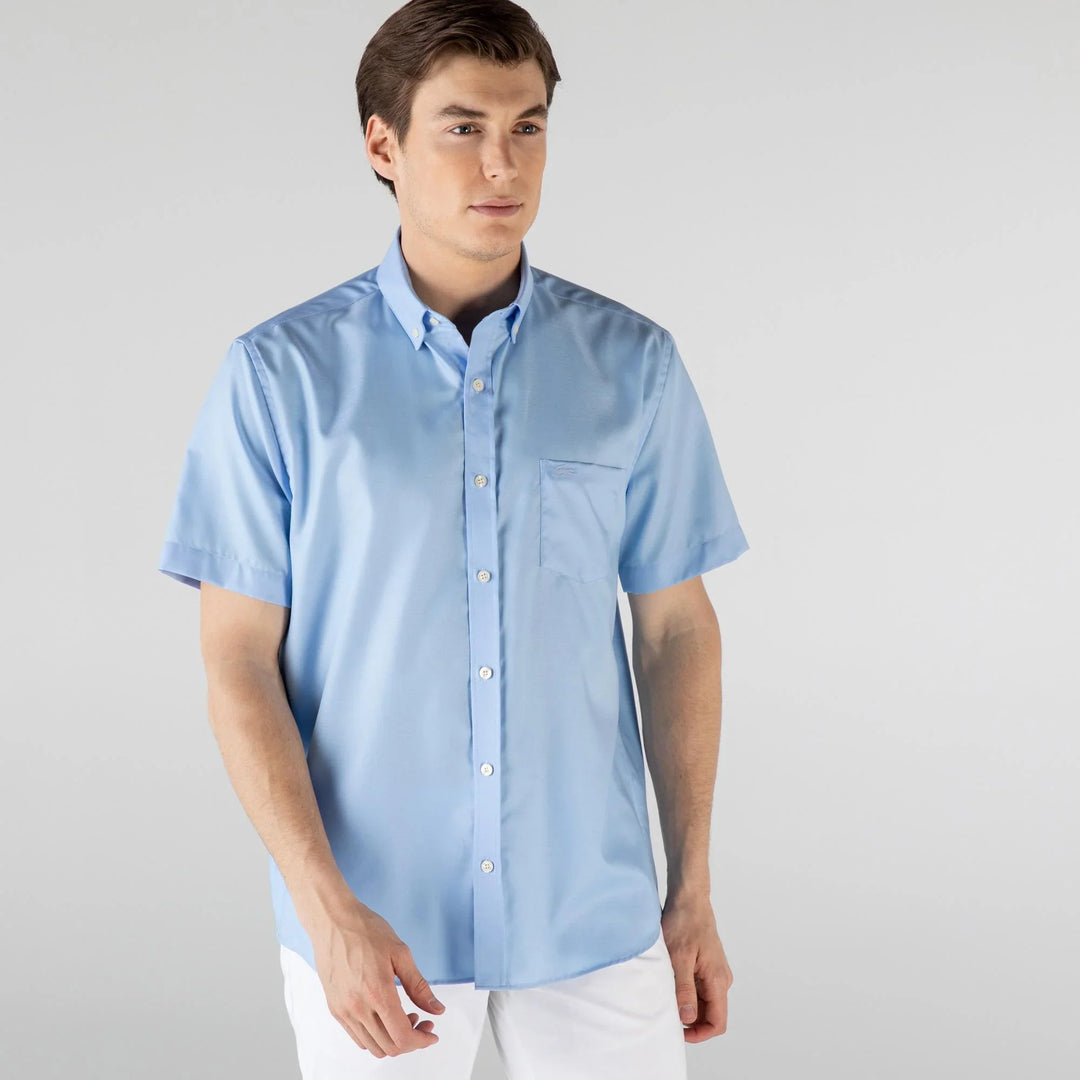 Men's Regular Fit Mini Pique Shirt - Ch9612