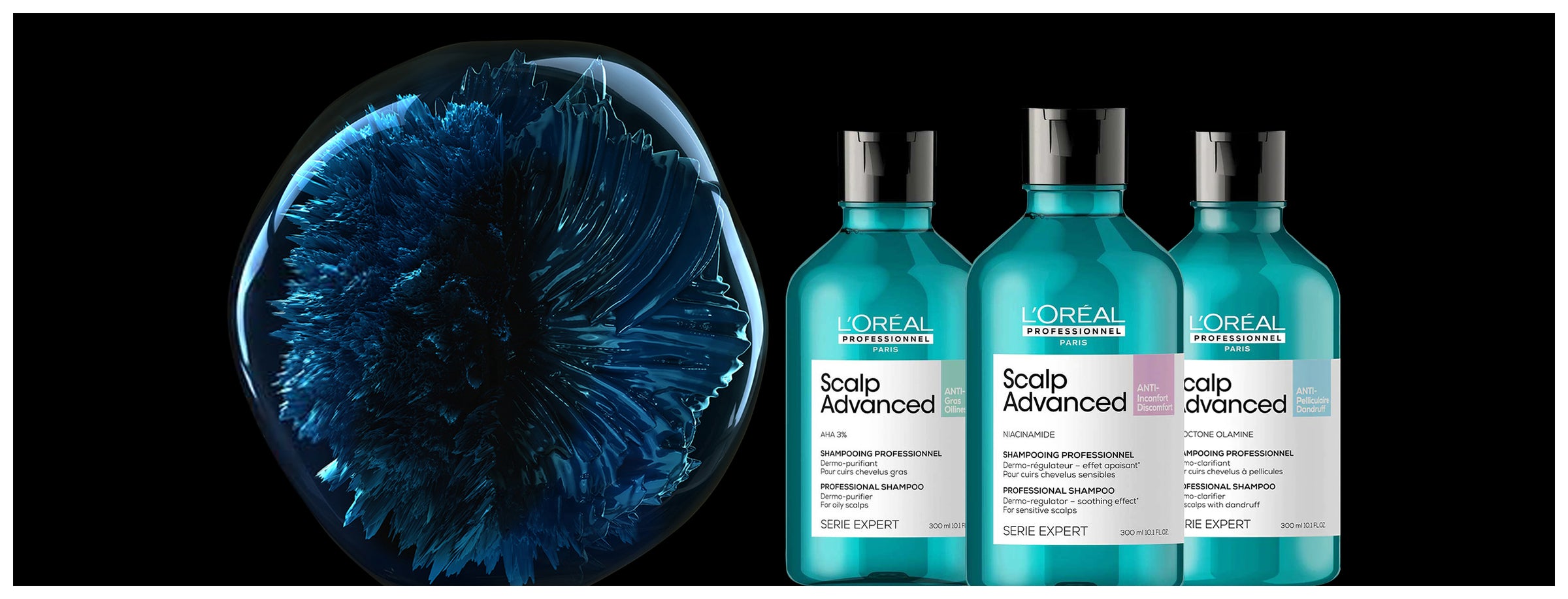 Scalp advanced,serie expert,dandruff,oily hair,discomfort,shampoo,serum,scalp,haircare,Lorealprofessionnel 