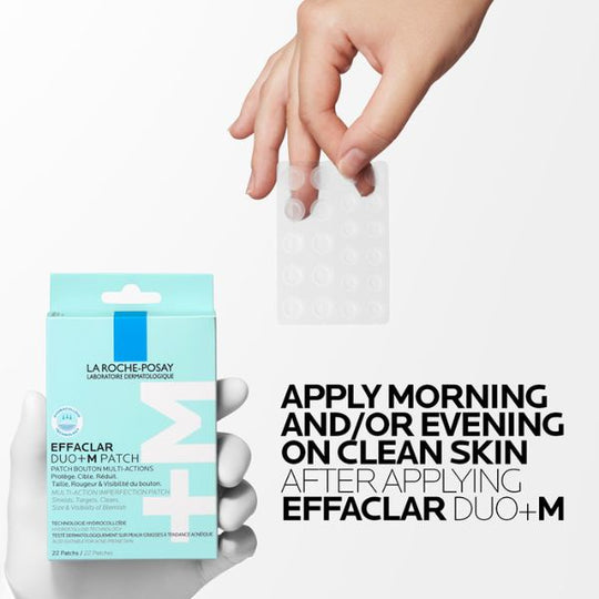 La Roche Posay Effaclar Duo+M 3H Spot Patches for Acne Prone Skin