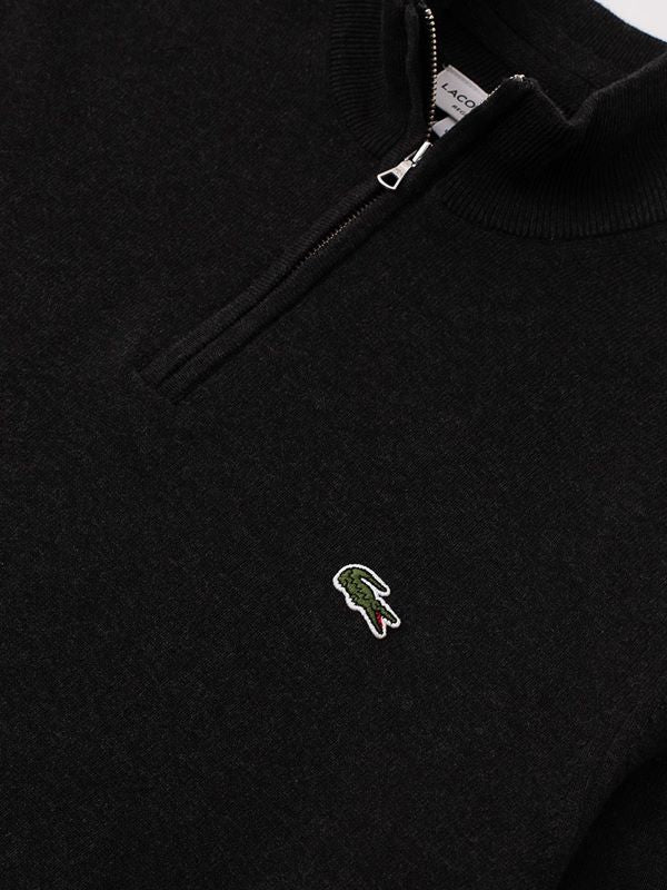 Men's Zippered Organic Cotton Sweater