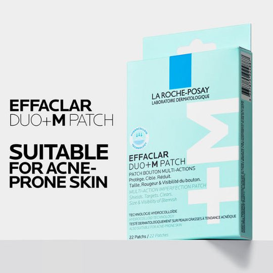La Roche Posay Effaclar Duo+M 3H Spot Patches for Acne Prone Skin