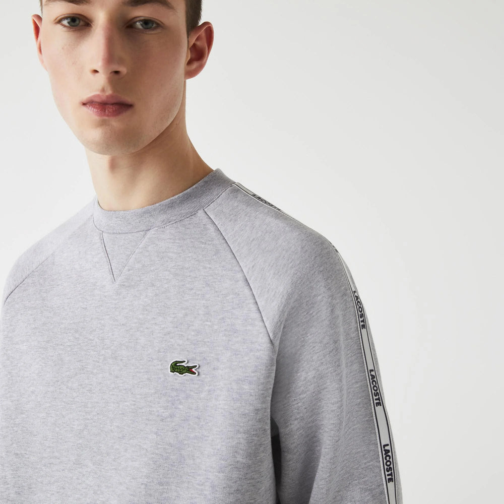 Men's Branded Bands Crew Neck Cotton Fleece Sweatshirt