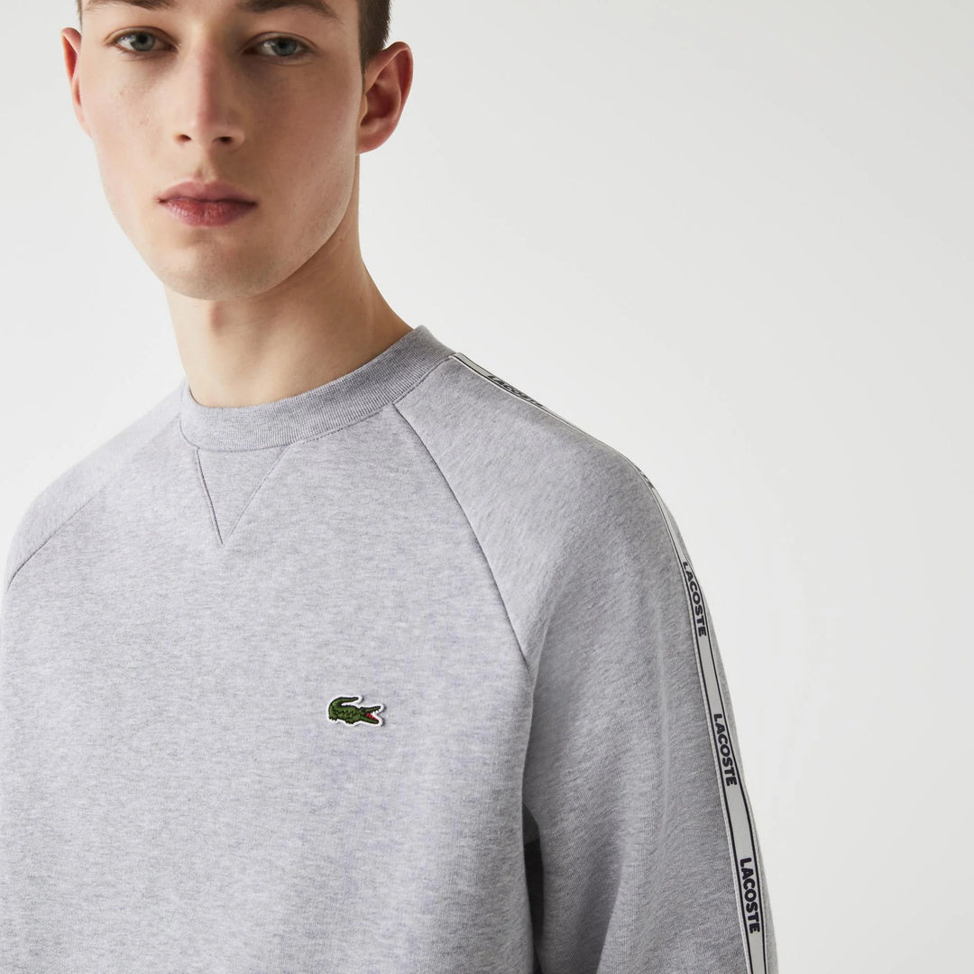 Men's Branded Bands Crew Neck Cotton Fleece Sweatshirt