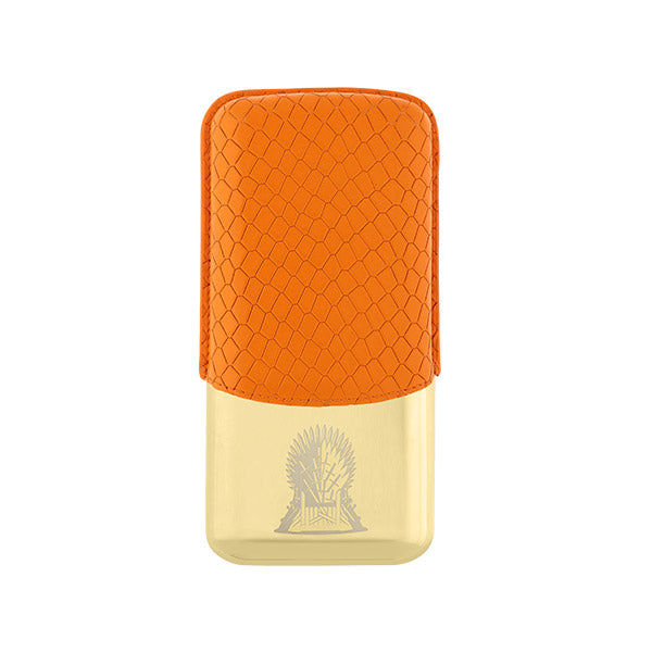 3 Cigar Case Leather Case Game Of Thrones Fire Orange - 183043