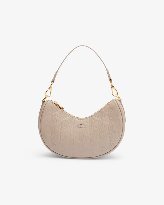 Maheki Embossed Leather Half Moon Purse-NF4710MH