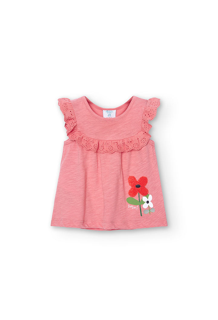 Knit t-Shirt for baby girl -BCI - 228091