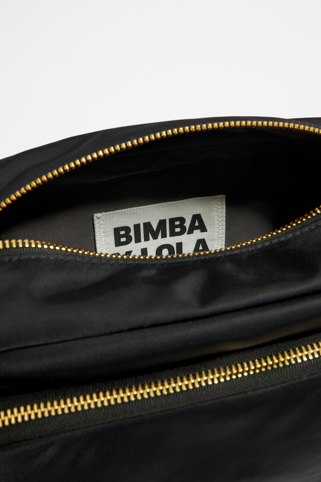 Medium black nylon Pocket crossbody bag