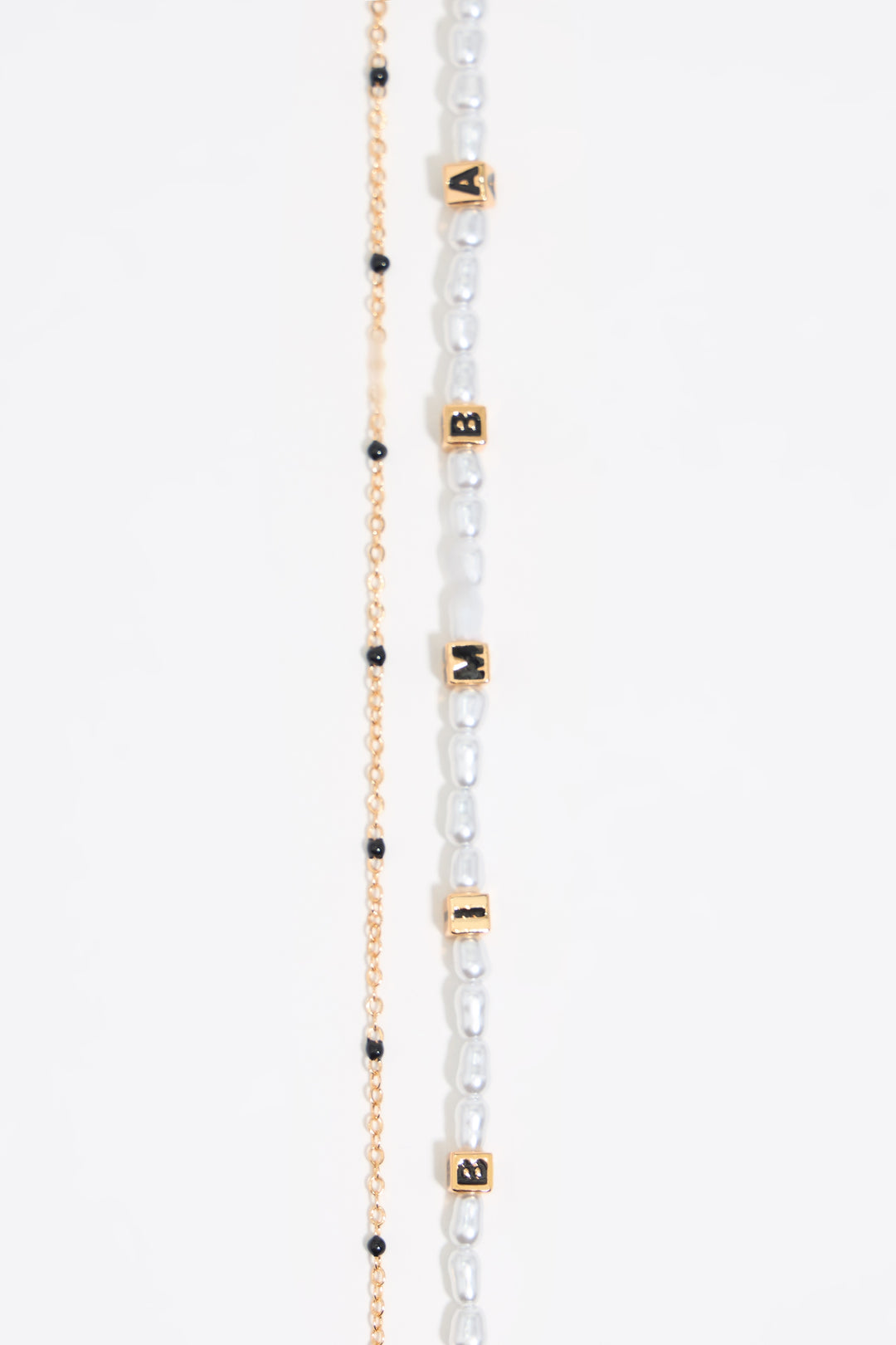 Black Dice logo necklace