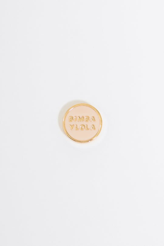 Ivory logo earrings