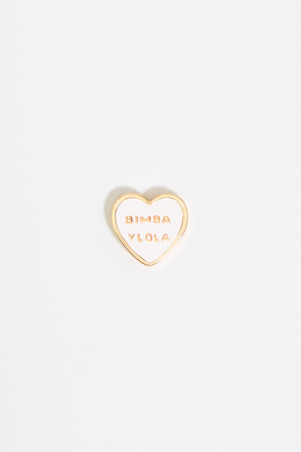Ivory Heart logo earrings