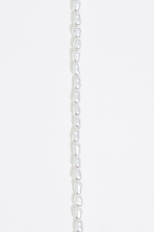 Logo heart pearl bracelet - MYHOLDAL LEBANON