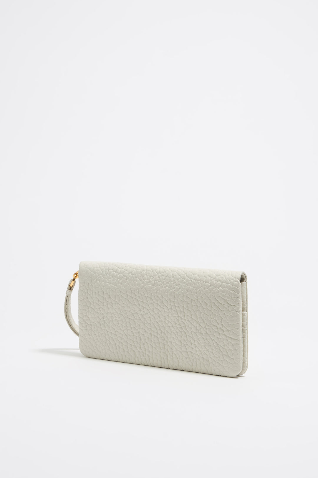 Off-white leather wallet