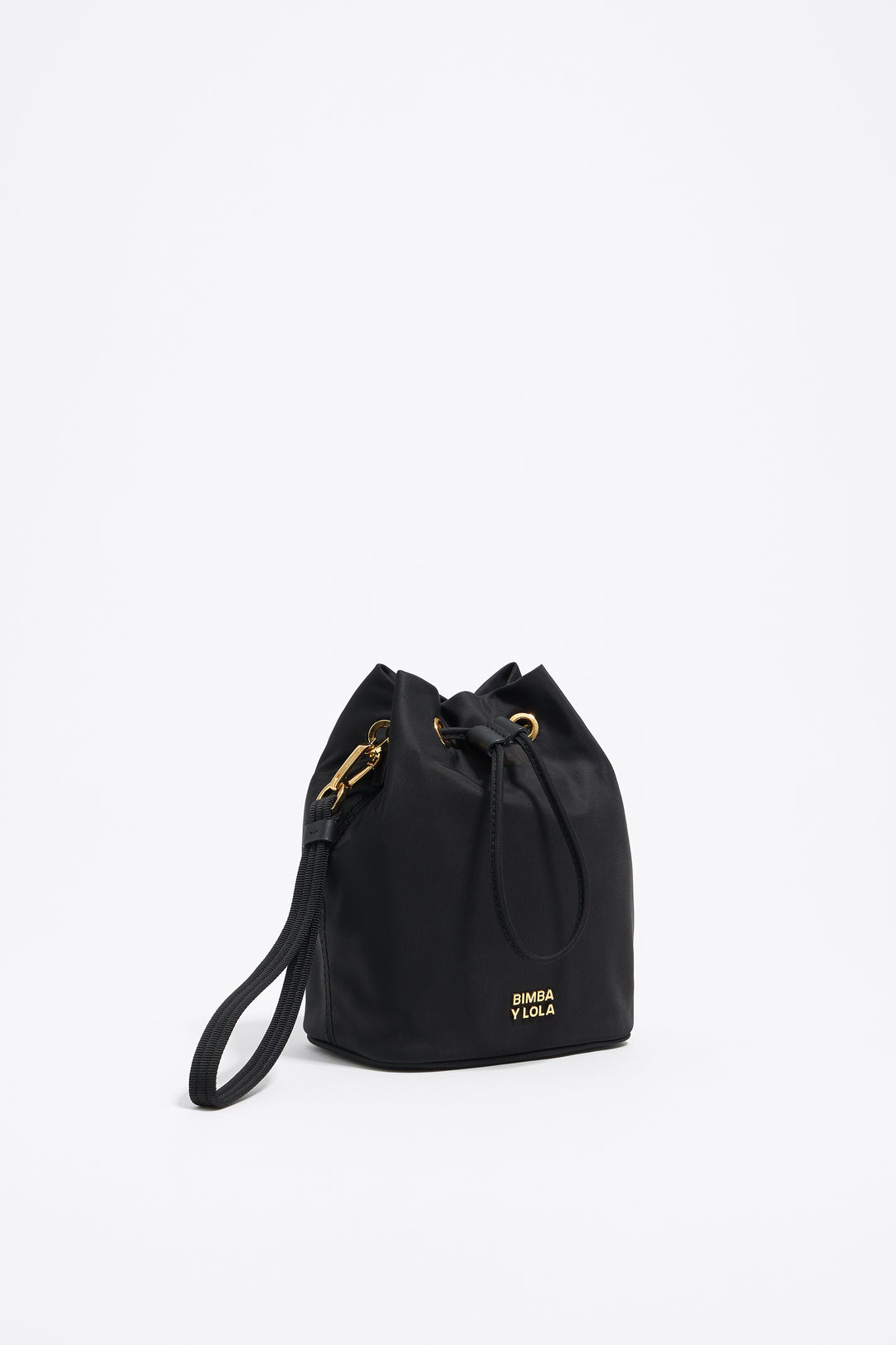 Black nylon make-up case