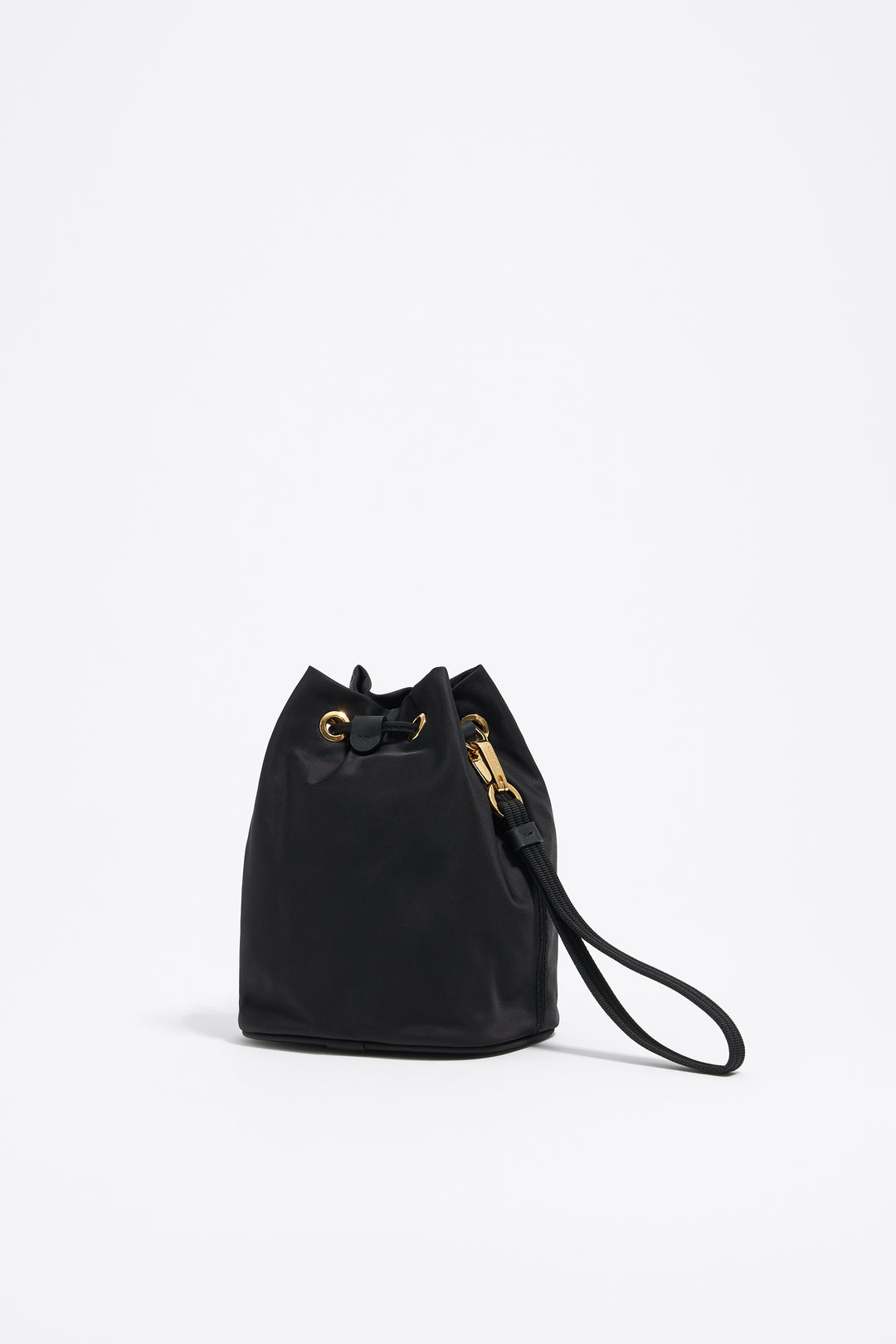 Black nylon make-up case
