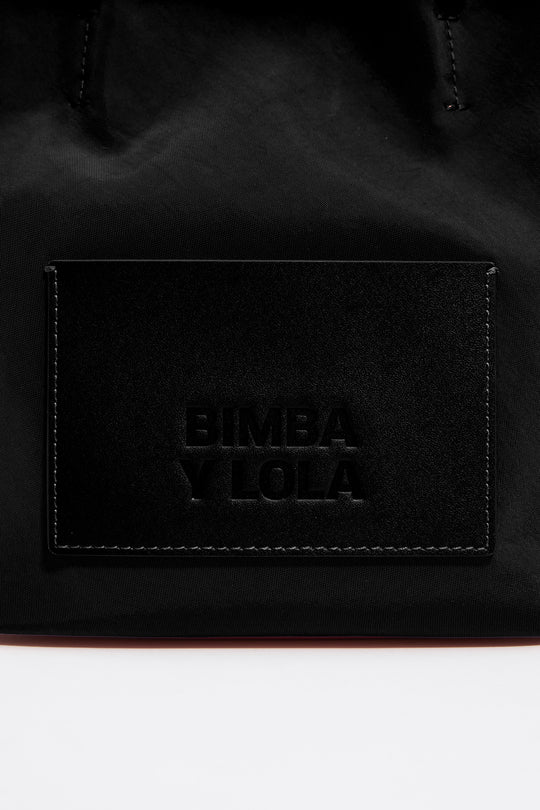 Small black nylon Chihuahua bag