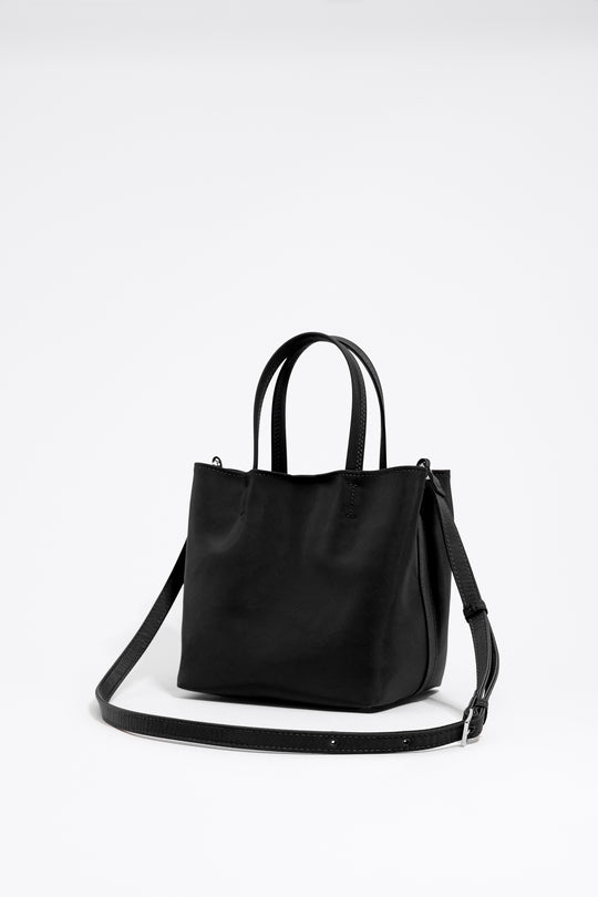 Small black nylon Chihuahua bag
