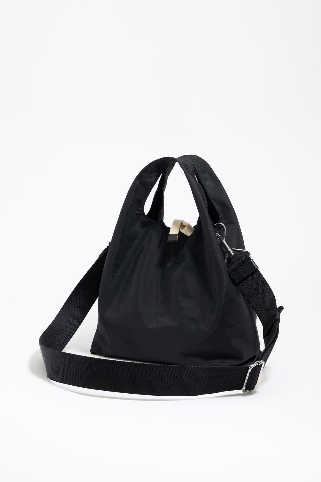 Medium black nylon Paper bag