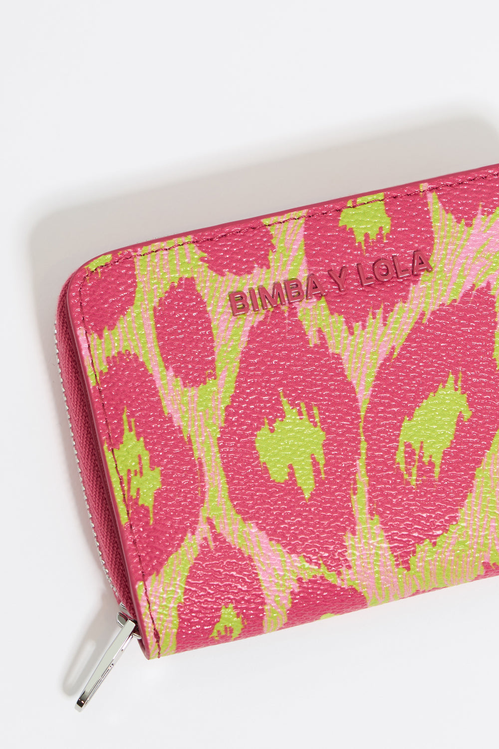 Leopard pink coin purse