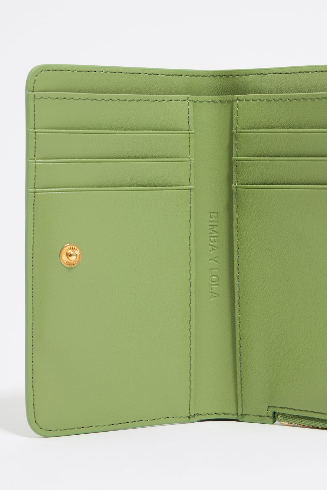Green Leopard purse