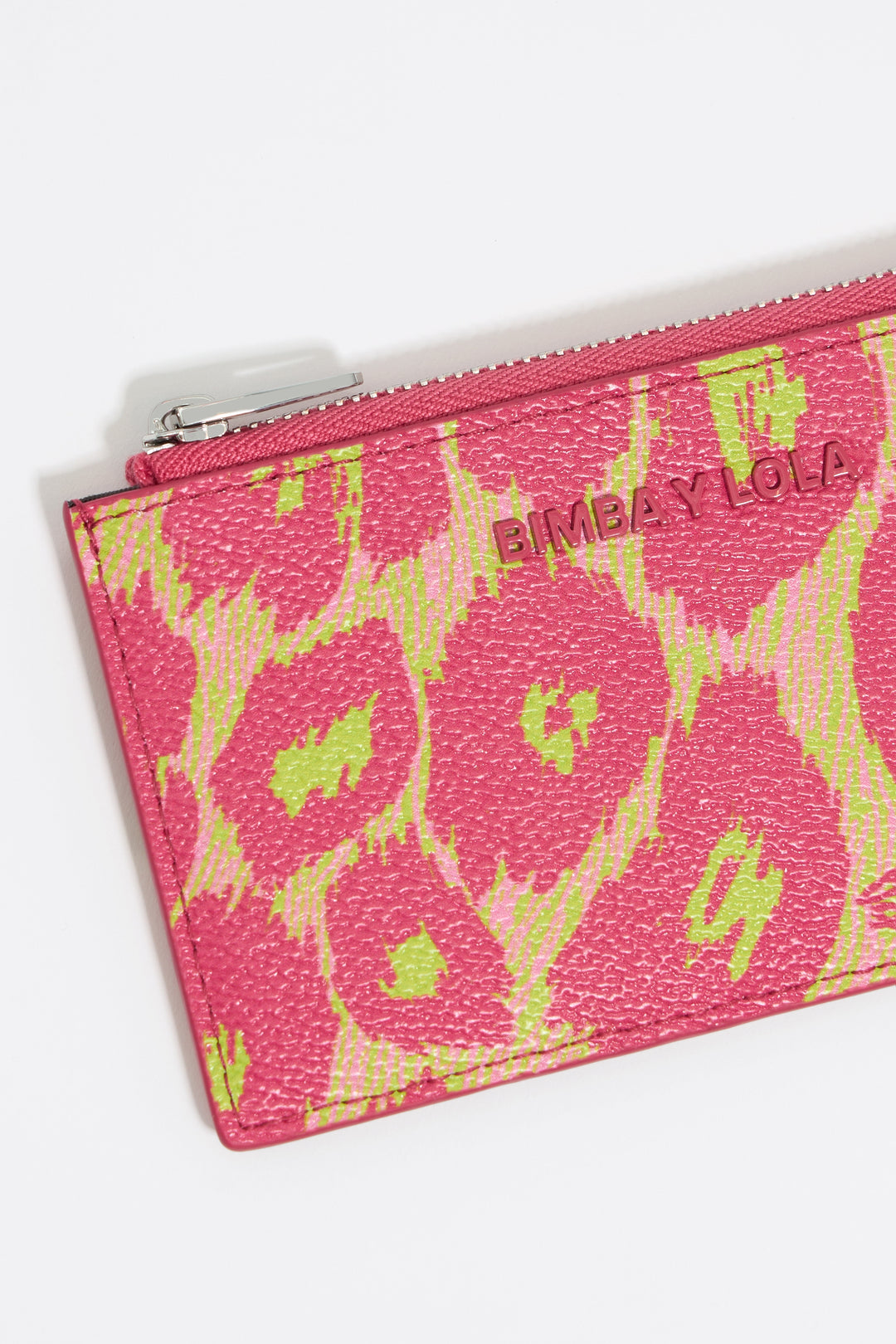 Leopard pink purse