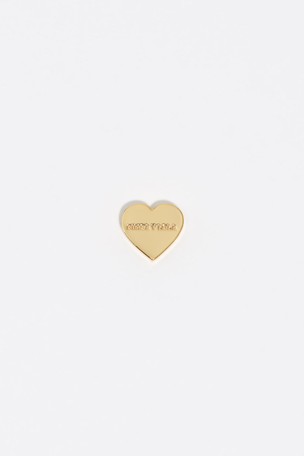 Golden heart earrings