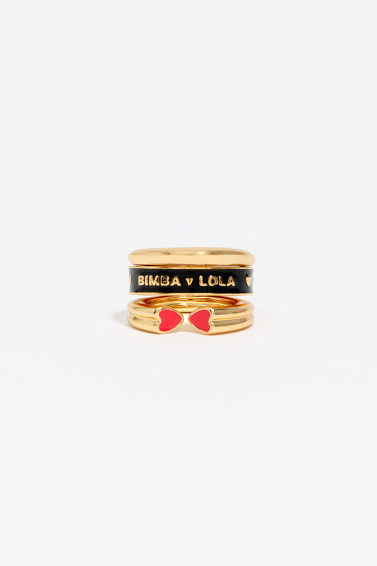 Red triple modular ring