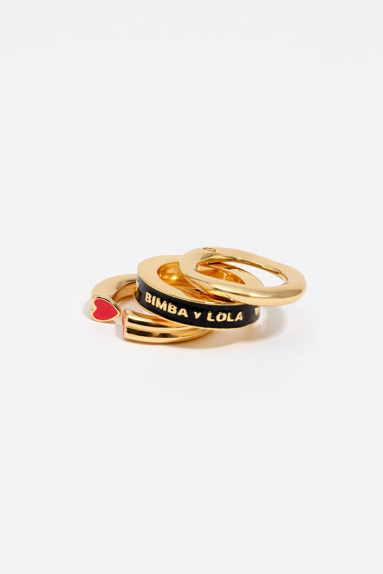 Red triple modular ring