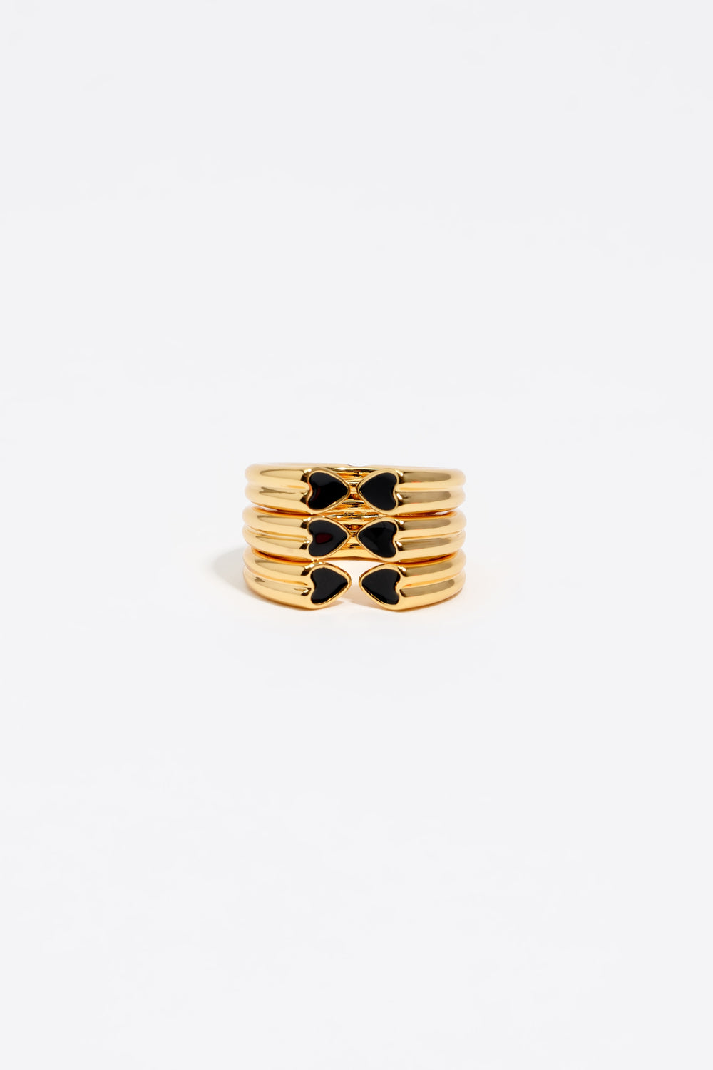 Black heart triple modular ring