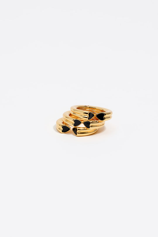 Black heart triple modular ring