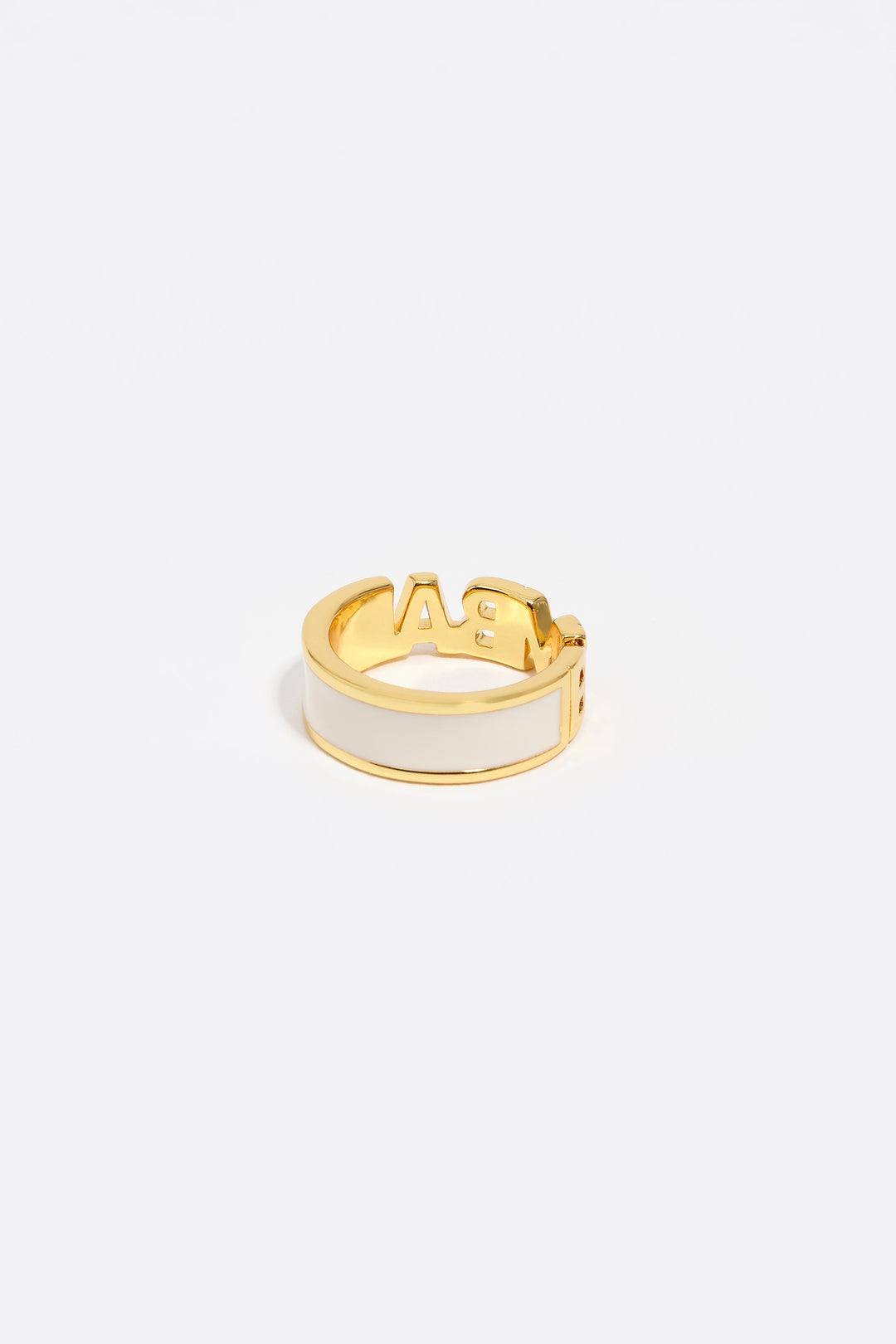 Ivory logo ring
