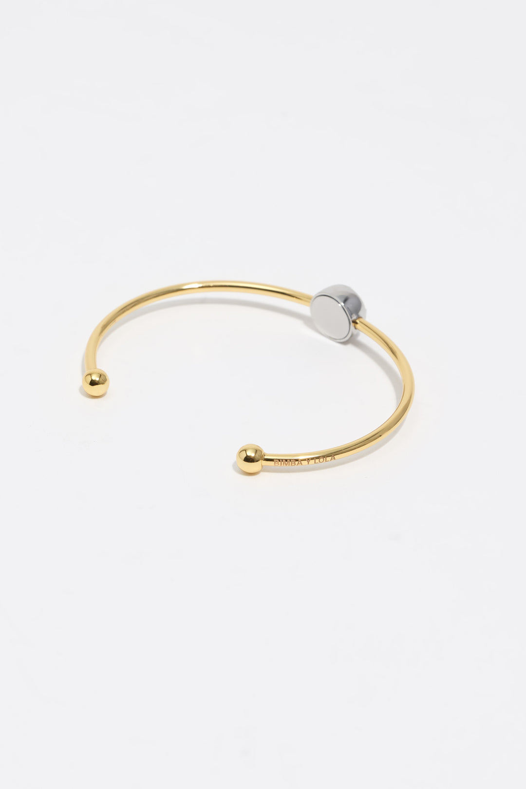 Two-tone crystal bracelet