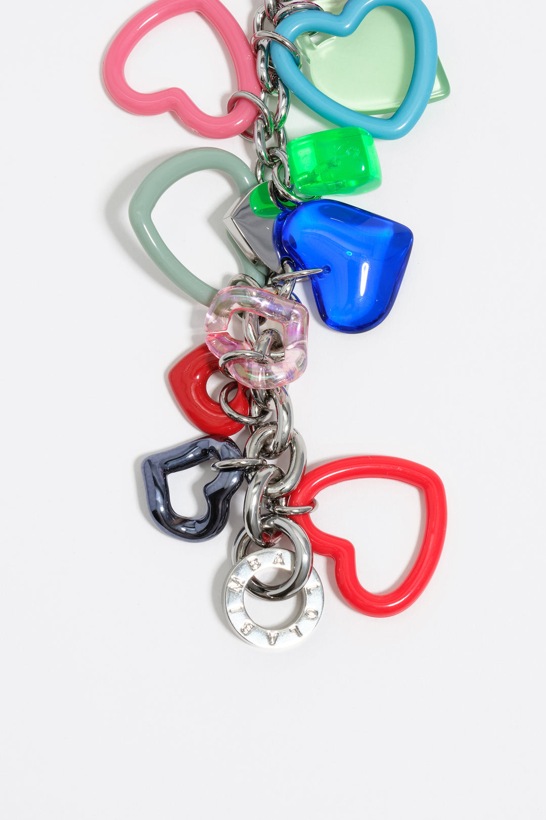 Multicolor hearts bracelet