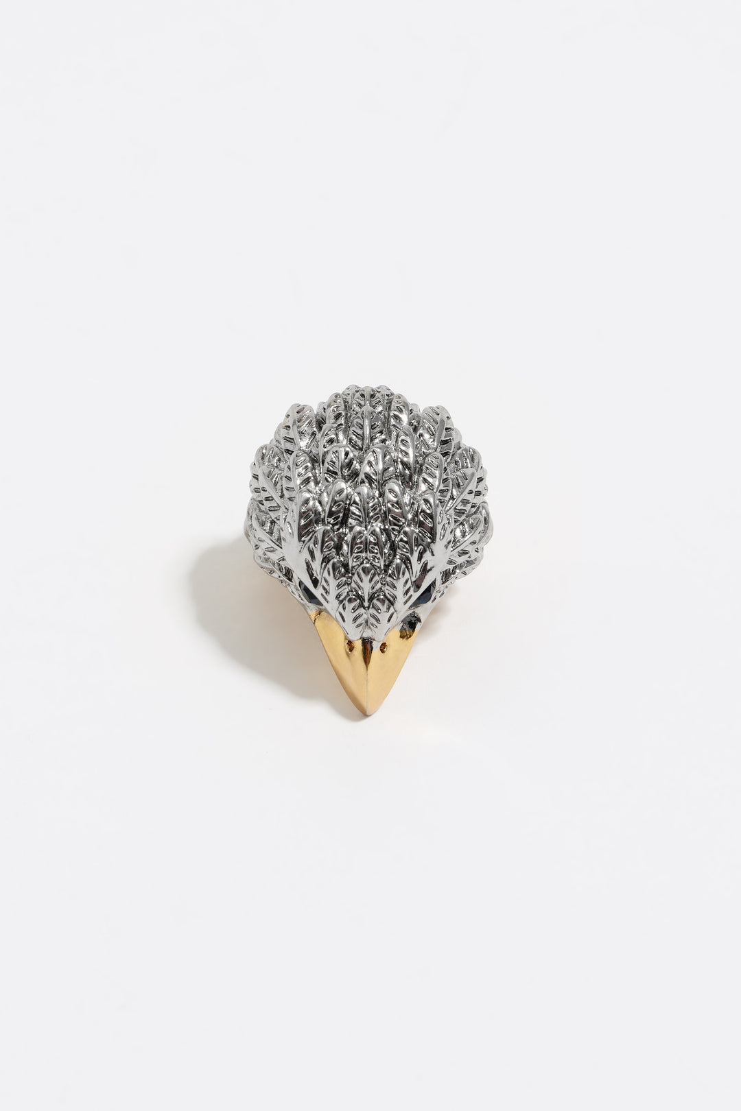 Silver eagle ring