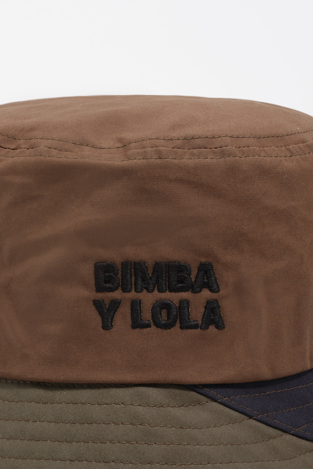 Patchwork cotton bucket hat