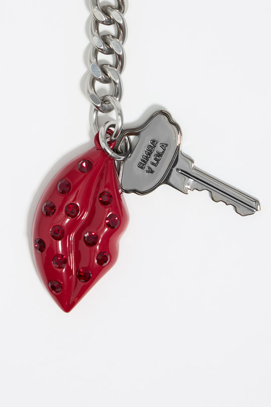 Key and lip key ring