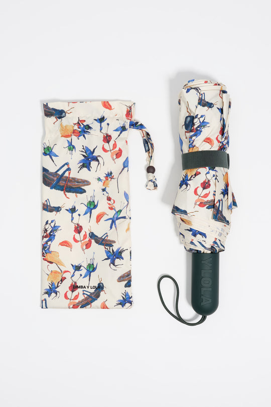 Crickets and flowers umbrella